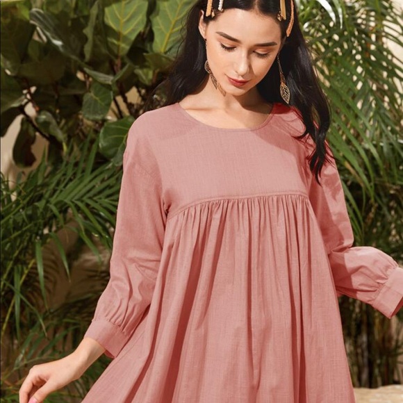 Pink Flowy Dress 🤗🎊 - Picture 4 of 6